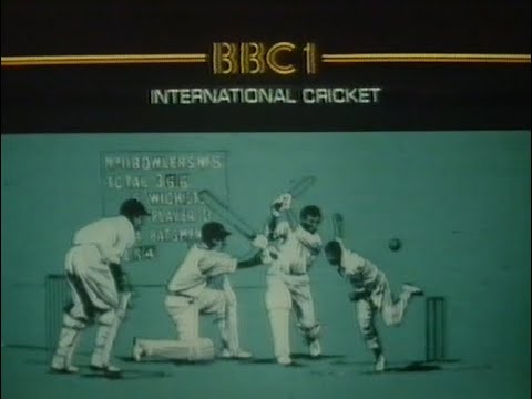 Thursday 4th June 1981 BBC2 - Cricket - Closedown