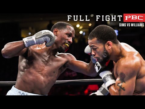 Sims vs Williams FULL FIGHT: December 25, 2021 - PBC on FS1