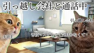 引っ越し日雇いで帰った話【猫ミーム】
