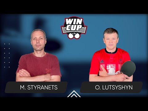 20:15 Mykhailo Styranets - Oleh Lutsyshyn West 4 WIN CUP 16.07.2024 | TableTennis WINCUP