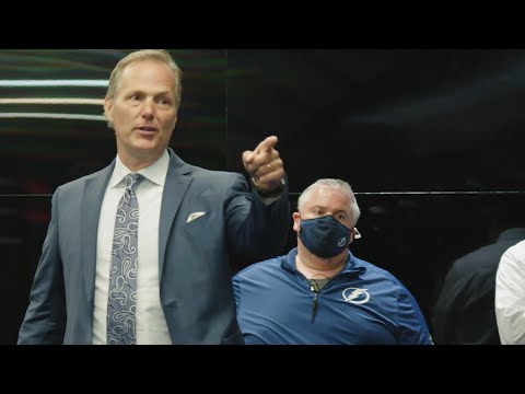 Jon Cooper hypes up Lightning after Second Round win