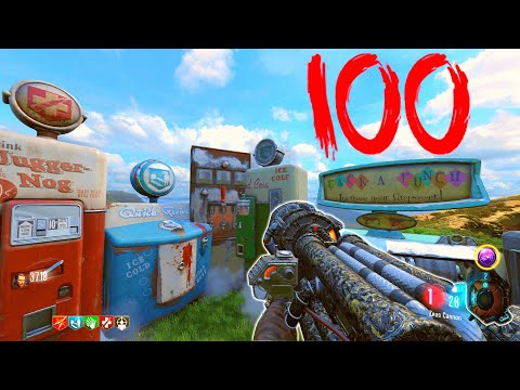 World's Smallest Zombies Map Round 100