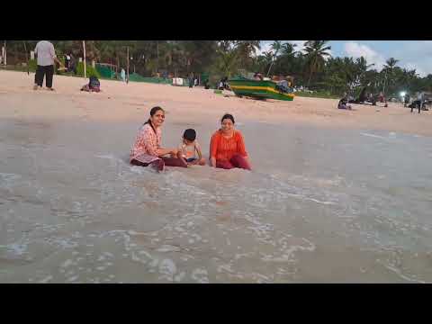 Kaapu beach and sun set #beach