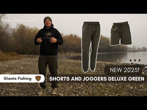 GIANTS FISHING - Tepláky Joggers Deluxe Green veľ. M