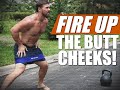 KILLER Kettlebell Glutes & Core Workout + Win a FREE Mark Bell Hip Circle | Chandler Marchman