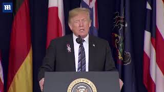 President Trump delivers speech at 9 11 memorial in Shanksville
