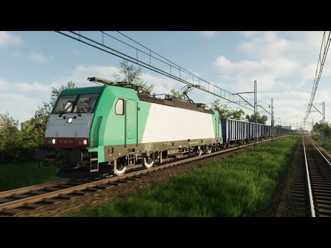 SimRail Early Access | Katowice - Sędziszów | Tutorial E186 | 4K