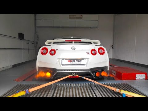 Nissan GTR R35 610hp - Dyno Test