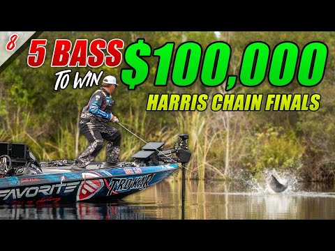 5 BASS to WIN $100,000! - Unfinished Family Business S2 E8 (Bassmaster Elite Harris Chain FINALS)