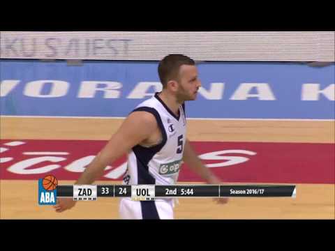 ABA Liga 2016/17 highlights, Round 26: Zadar - Union Olimpija (12.3.2017)
