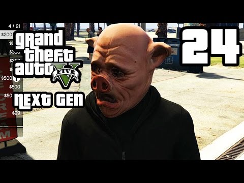 GTA 5 Next Gen Walkthrough Part 24 - Xbox One / PS4 - MASKS & BOILER SUITS - Grand Theft Auto 5