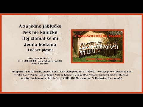 RASLAVIČAN, Ceperki - slovenské ľudové zo Šariša, Videorohaľ