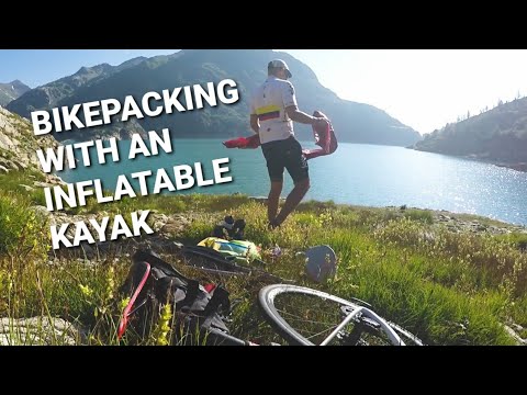 BIKEPACKING AND KAYAKING  IN THE SWISS ALPS with the PACKLITE KAYAK