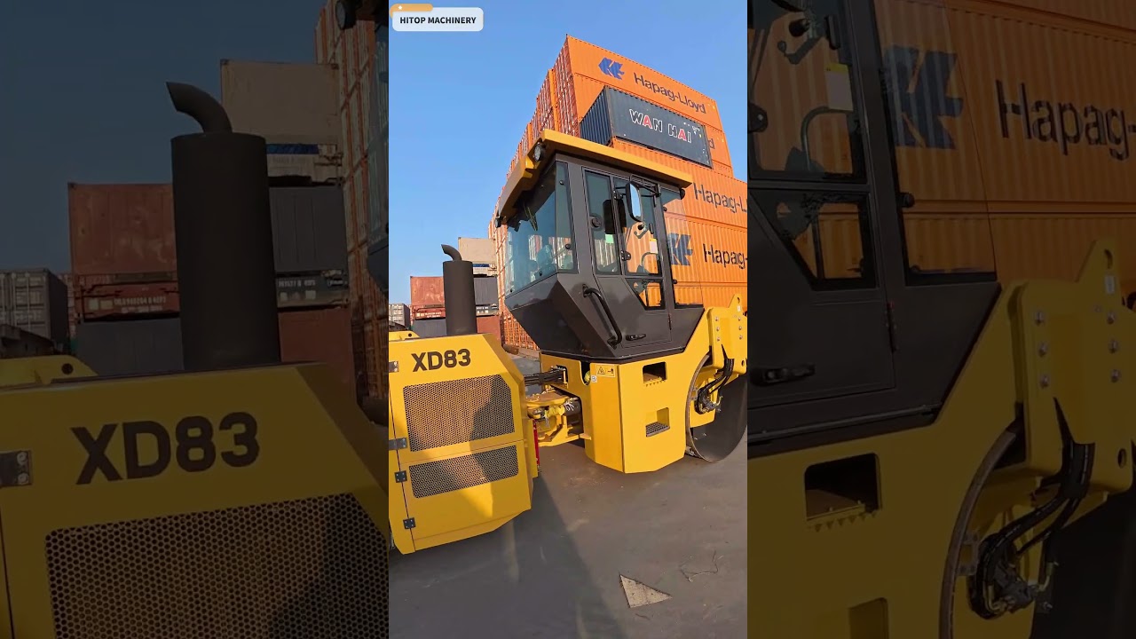 XCMG XD83 light double drum vibratory roller