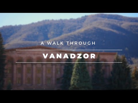 A walk through Vanadzor | Lori Province | 4K