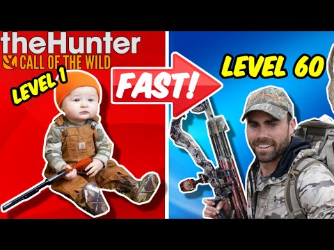 Level Up FASTER in 3 Minutes - TheHunter: Call of the Wild