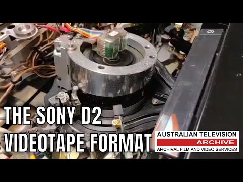 Sony D2 Composite Digital Videotape Format  (DVR-10P)  Archive Recovery & Ingest
