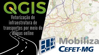 QGIS - Vetorização de infraestrutura de transportes por meio de mapas online