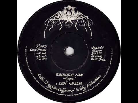 UK New Entry 1971 (202) John Kongos - Tokoloshe Man