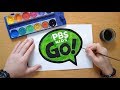 PBS Kids Go Logo Painting