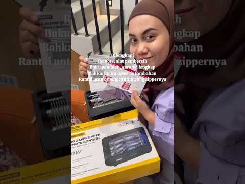 Gambar Krisbow Perangkap Nyamuk Dengan Remote 20 Watt - Hitam