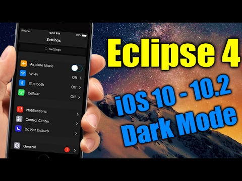 Eclipse 4 - iOS 10 - 10.2 Jailbreak Tweak