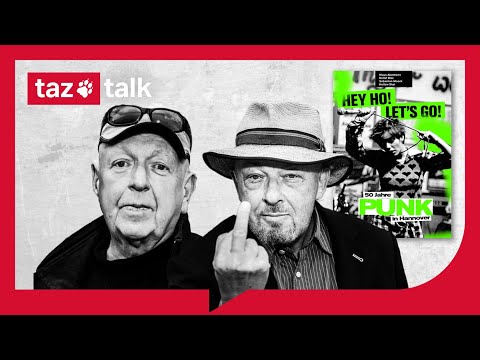 Video Thumbnail: Hey Ho! Let’s Go! 50 Jahre Punk in Hannover – taz Talk mit Klaus Abelmann und Hollow Skai