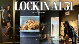 Trying to Stay Disciplined at 51 | Leg Day, Meals & Real Talk”