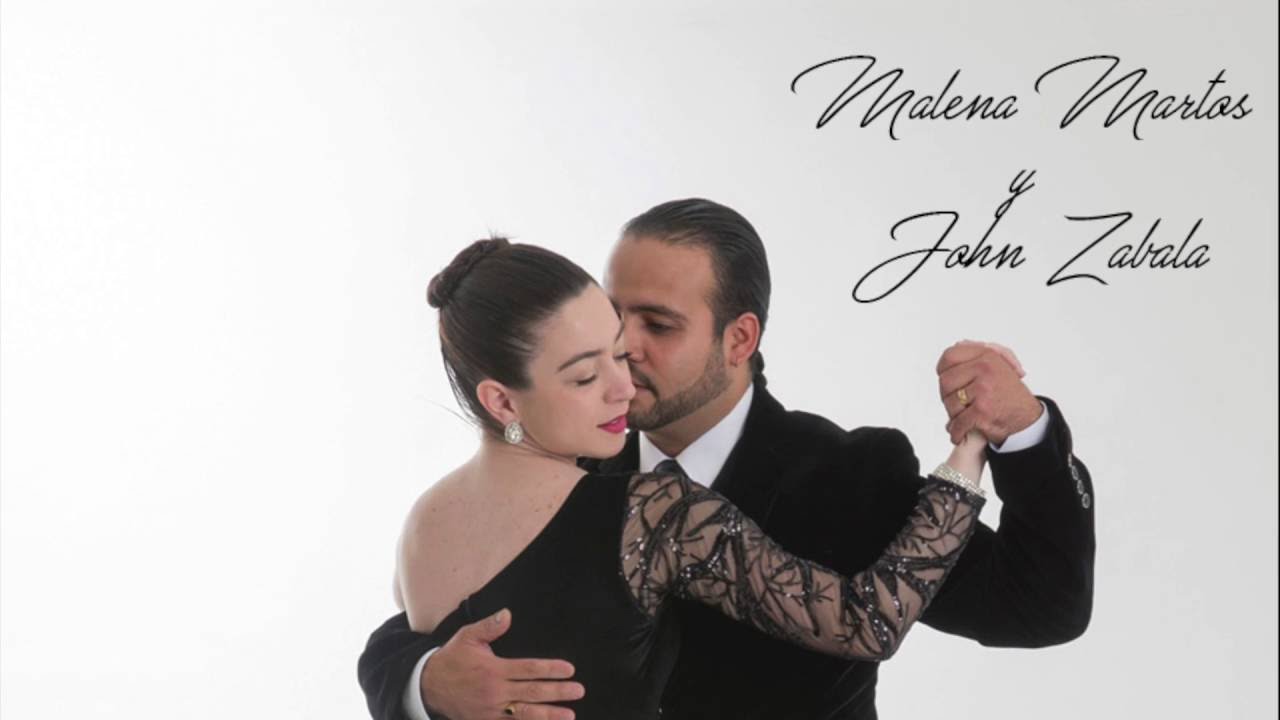 Malena Martos y John Zabala, Pobre Flor  vals 2/3 (Milonga Mi Refugio Buenos Aires)