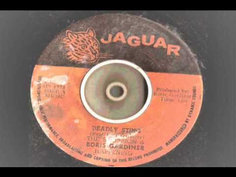 boris gardiner happening - deadly sting - jaguar records  - dj reggae 1973