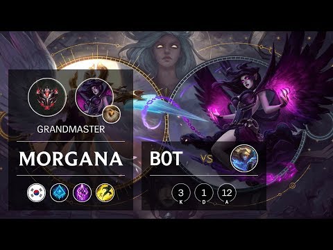 Morgana Bot vs Ezreal - KR Grandmaster Patch 9.15