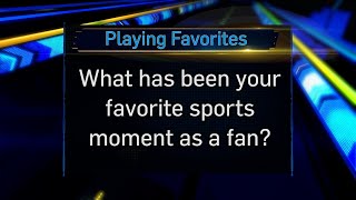 thumbnail: Playing Favorites: Who is Your Favorite Athlete?
