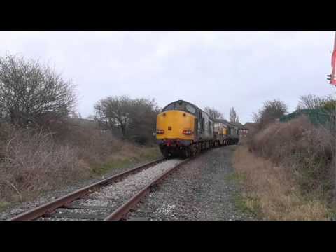 37609/37602 6c51 Sellafield - Heysham flask/6c52 return, 30th December 2015