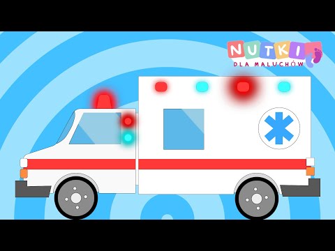 KARETKA - AMBULANS - Piosenka Dla Dzieci 🚑🎵🚑 NutkiDlaMaluchów