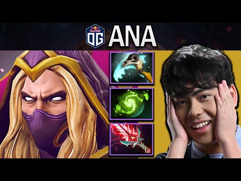 OG.ANA SMURF INVOKER WITH 26 KILLS & BLOODTHORN - DOTA 2 PRO GAMEPLAY