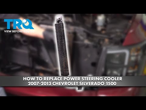 How to Replace Power Steering Cooler 2007-2013 Chevrolet Silverado 1500
