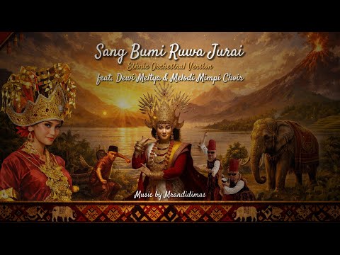 Sang Bumi Ruwa Jurai Ethnic Orchestral | ft. Dewi Meltya & Melodi Mimpi Choir | Lagu Daerah Lampung
