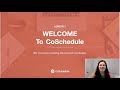 Lesson One: Welcome to CoSchedule