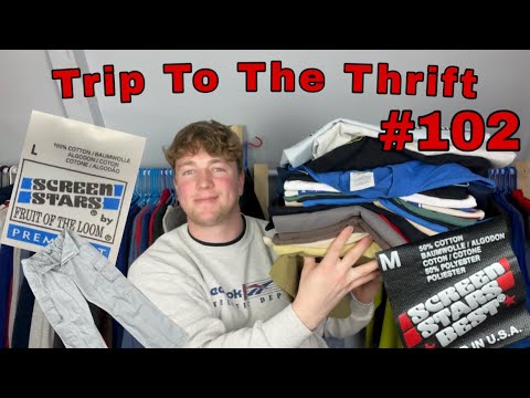 Trip To The Thrift #102 SO MANY VINTAGE TEES AT THE FIRST CAR BOOT OF THE YEAR