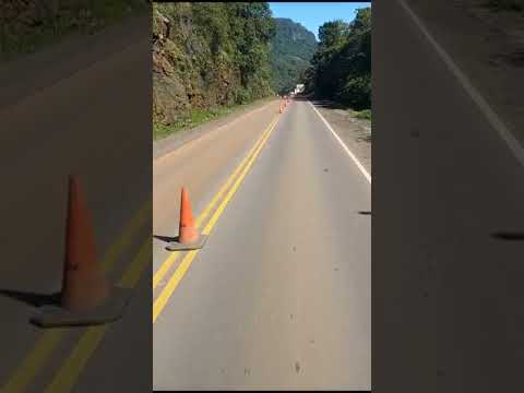 enchente ,deslizamento no rio grande do sul,desbloqueio de estrada ,São Valentim ...