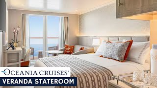 Oceania Allura | Veranda Stateroom Full Walkthrough Tour & Review | 4K