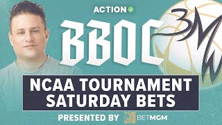 Big Bets on Campus: NCAA Tournament Saturday Best Bets, Props & More! | Presented by BetMGM