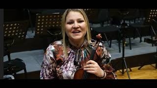 Симфониета Видин - Видеоурок по цигулка - първа част