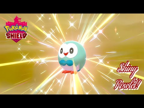 ✨Pokémon Shield: SHINY ROWLET VIA THE MASUDA METHOD! (578 EGGS)✨