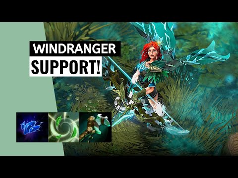 Windranger Support Gameplay [6/2/18] PLAY LIKE CEB !!! Dota 2