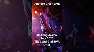 East Coast Winters Anthony Green Live The Canal Club 7/30/25