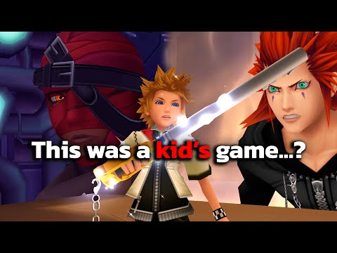 Kingdom Hearts 2 was INSANE for this