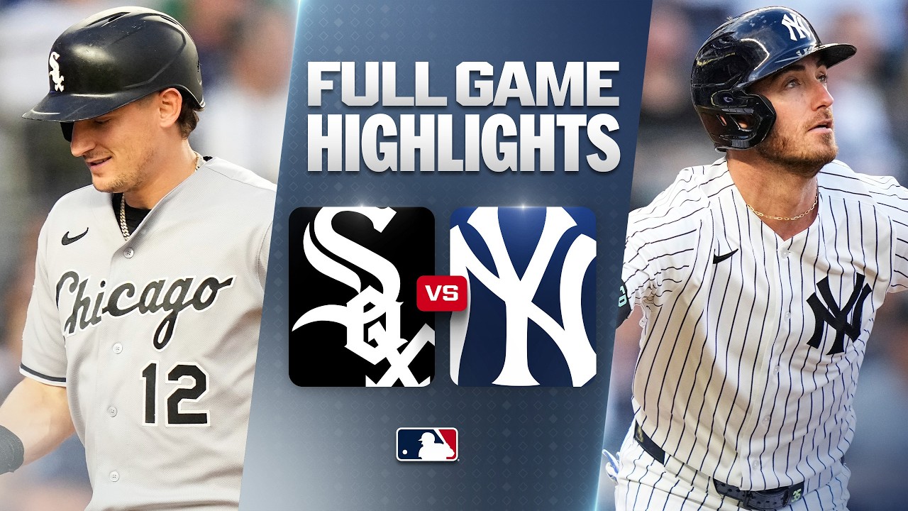 6월18일 시카고화이트삭스 뉴욕양키스 MLB 하이라이트