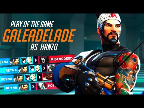 GALE is SHOWING HIS HANZO SKILL! POTG! [ OVERWATCH 2 TOP 500 SEASON 5 ]