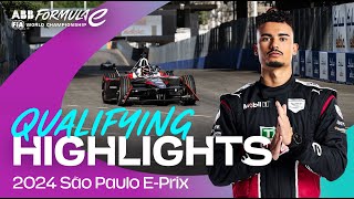 0.002s difference for Pole Position 😱 | Qualifying Highlights in São Paulo